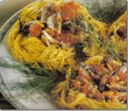Nidi di tagliolini alle alici.