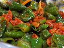 Peperoncini verdi fritti.