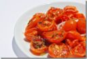 Pomodorini confit, all’acqua di mare.