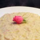 Risotto ai petali di rosa