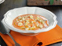Crema di zucca e baccalà.
