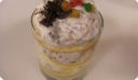 Bicchierini di cassata siciliana.