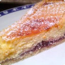 Crostata di ricotta e visciole.