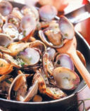 Sauté di vongole veraci.