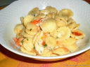 Orecchiette con scamorza e marinata di pomodoro