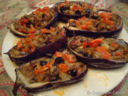 Melanzane ripiene vegetariane