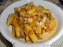 Casarecce con zucca e salsiccia