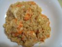 Risotto con gamberi e succo di limone