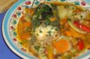 Sgombro con verdure