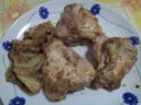 Pollo alla birra con finocchi