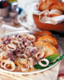 Calamari alla gradesana.