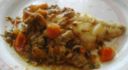 Filetti di orata con pomodorini e funghi
