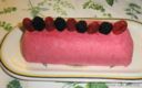 Semifreddo ai lamponi e more con yogurt