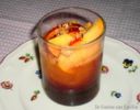 Dolce al cucchiaio: mousse di pesche al Porto