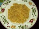 Riso indiano con latte di cocco e spezie (Kopra Kana)