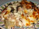 Indivia, radicchio e pancetta al forno