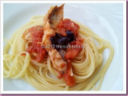 Linguine con sugo di gallinella con Corbarini in acqua e sale.