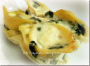 Conchiglioni al Forno con Spinaci e Formaggio