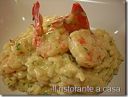Risotto con gamberi e zucchine
