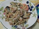 Pasta ai frutti di mare (in bianco)
