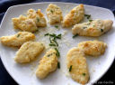 Quenelle di ricotta e pecorino in padella