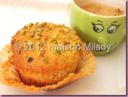 Muffin vaniglia pistacchio