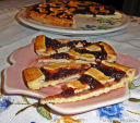 Crostata senza burro e senza uova alla composta di ciliegia