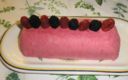 Semifreddo ai lamponi e more con yogurt