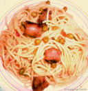 Ricetta con la pasta: spaghetti alla salsiccia