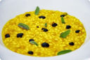 Risotto alla zucca, birra e liquirizia.