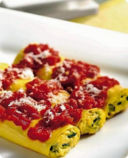 Cannelloni alla ricotta e zucchine.