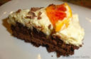 Torta di mousse all’arancia e cioccolato