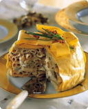 Pasticcio di maccheroncini ai carciofi.
