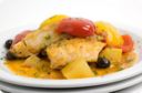 Baccalà con peperoni.