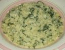 Risotto agli spinaci e taleggio