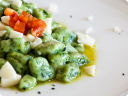 Gnocchetti agli spinaci.