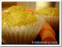 Muffin salato con carote e nocciole