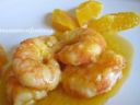Gamberi all’arancia…