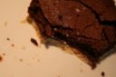 La mattonella di cioccolato fondente per il dessert di Capodanno