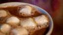 La cioccolata calda in stile Halloween