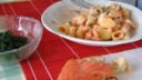 Pasta con panna e salmone: la ricetta veloce con il Bimby