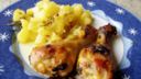 Come fare le coscette di pollo al forno croccanti con patate