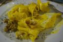 Le pappardelle al gorgonzola e noci con la ricetta veloce
