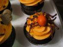 I cupcake per Halloween con tante decorazioni mostruose