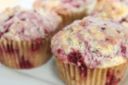 Muffins with raspberries / con frutti di bosco