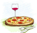 Pizza e vino: quando dire sì!