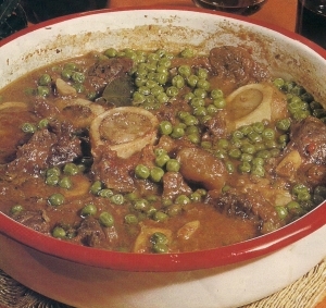 Ossibuchi con Piselli
