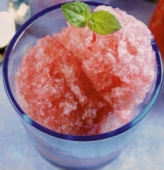 Granita di Anguria alla Vaniglia