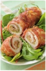 Involtini di pollo con prosciutto e bacon – Menu’ San Valentino