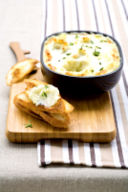 Brandade di baccalà e patate all'aglio